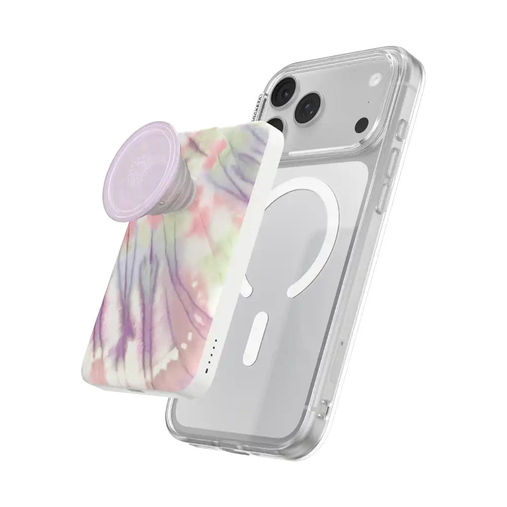 Coastal Tie-Dye Purple — MagSafe PowerPack