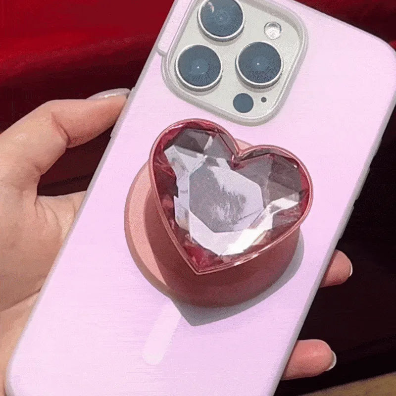 Crystal Heart — MagSafe PopGrip