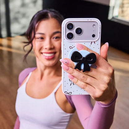 Bowtique Black — MagSafe PopGrip