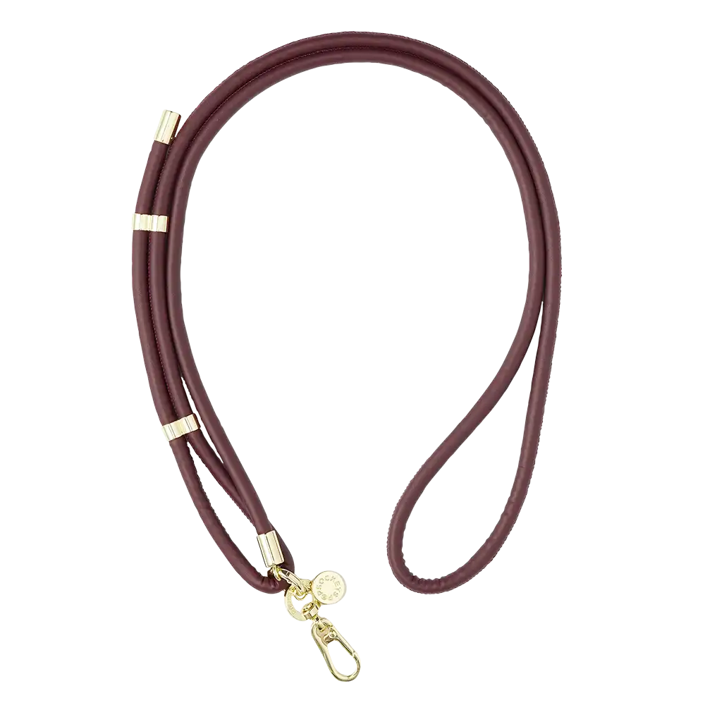Oxblood — Phone Strap