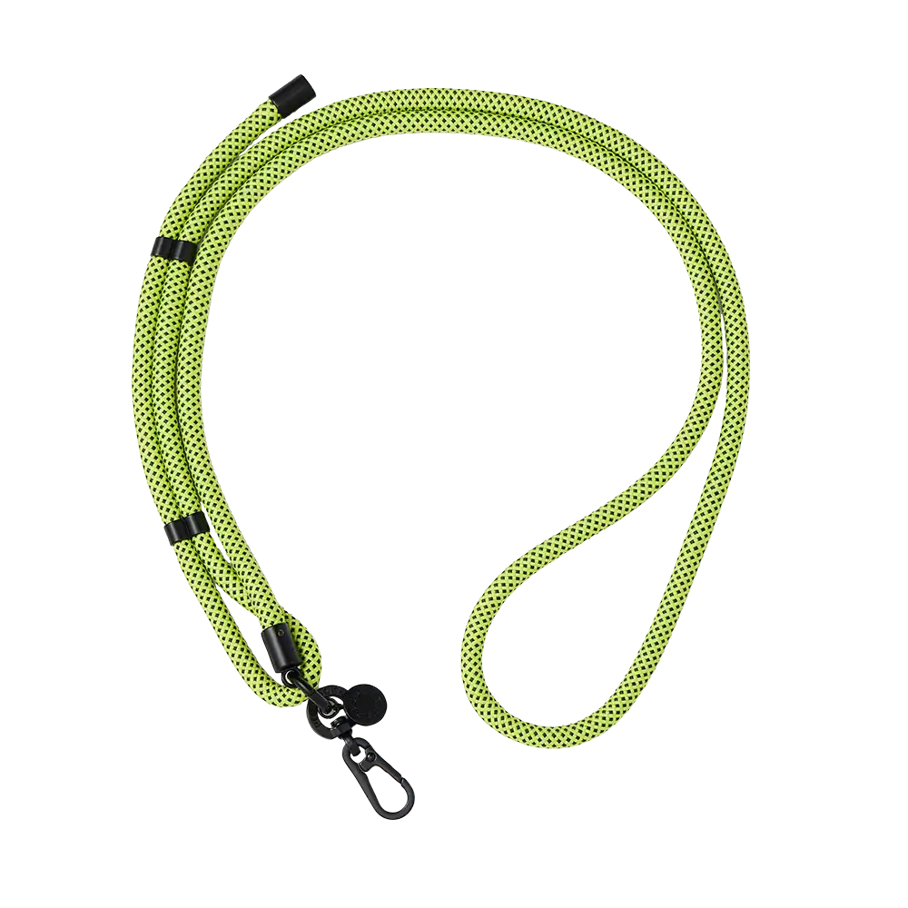 Paracord Black — Phone Strap