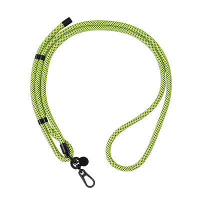 Paracord Black — Phone Strap