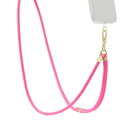 Paracord Boca Pink — Phone Strap