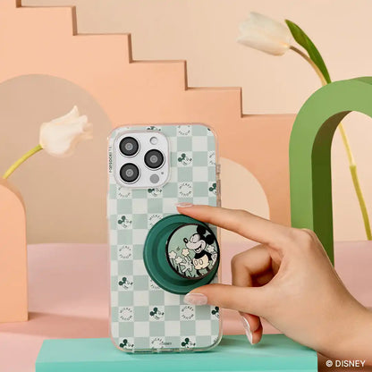 Tonal Flower Mickey — MagSafe PopGrip