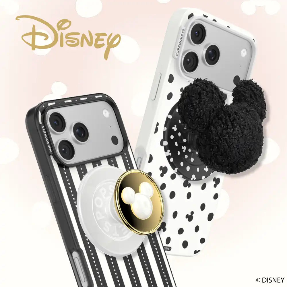 Enamel Pearl Mickey — MagSafe PopGrip