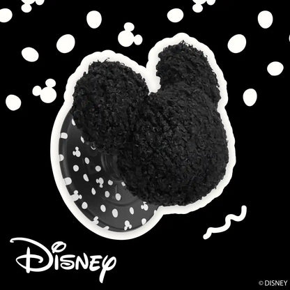 Plush Mickey Black — MagSafe PopGrip