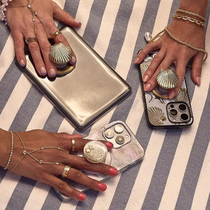 Gold Mariner Links — Phone Wristlet