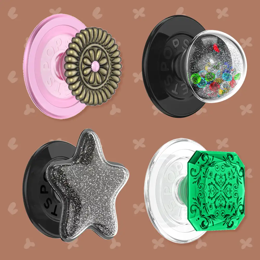 Dichroic Lucky Cut — MagSafe PopGrip