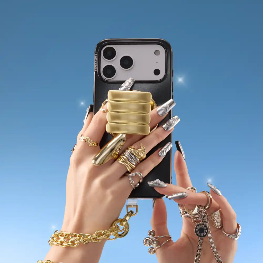 Gold Links — Phone Strap