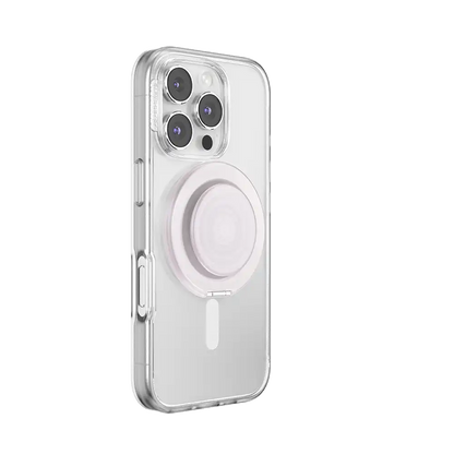 White Opalescent — MagSafe Kick-Out Grip & Stand