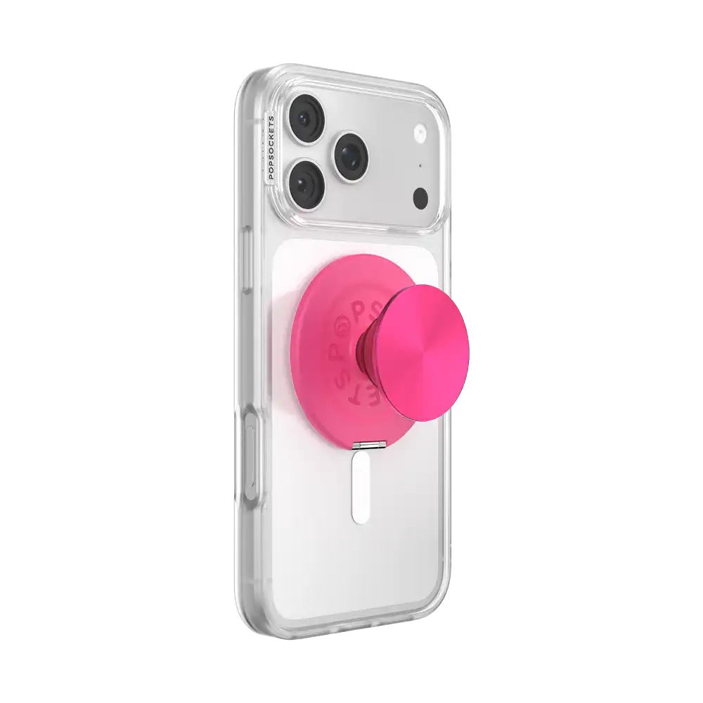Aluminum Fuchsia — MagSafe Kick-Out Grip & Stand