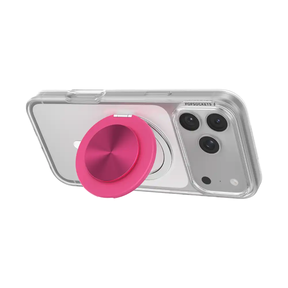 Aluminum Fuchsia — MagSafe Kick-Out Grip & Stand