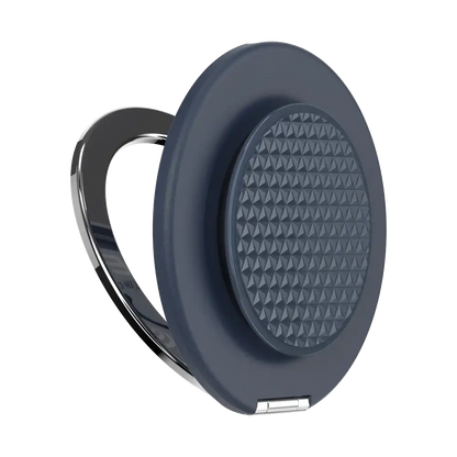 Aluminum Knurl Navy — MagSafe Kick-Out Grip & Stand
