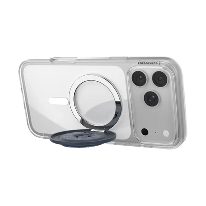 Aluminum Knurl Navy — MagSafe Kick-Out Grip & Stand