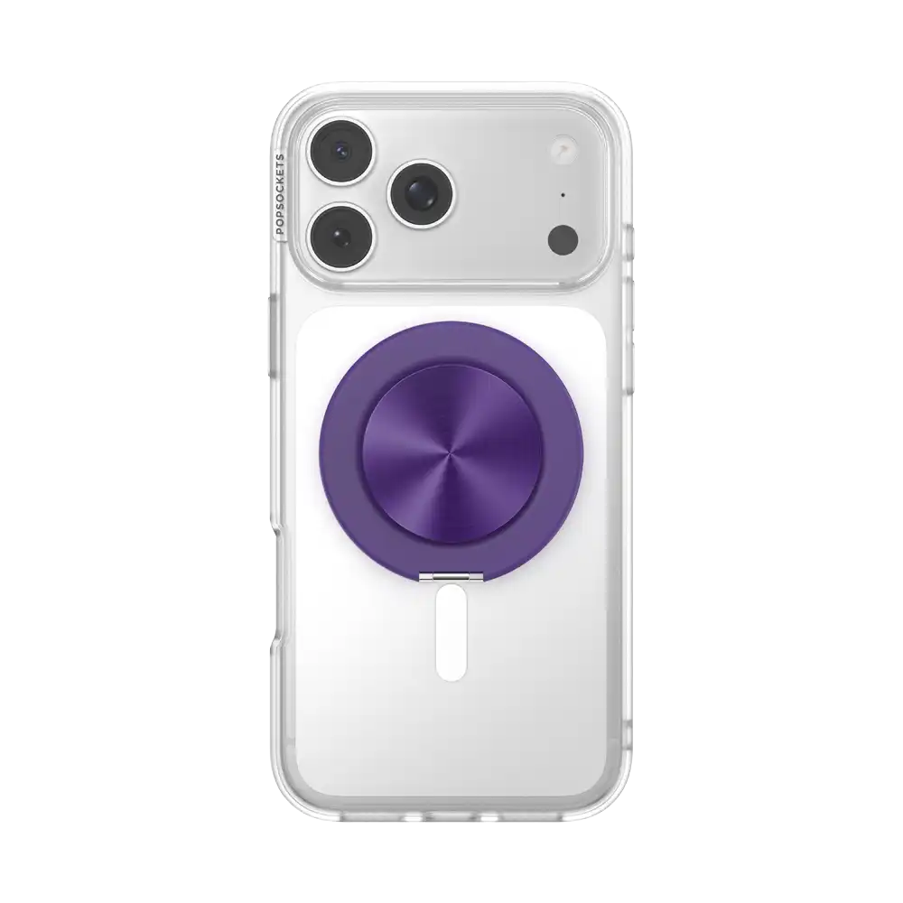 Aluminum Purple — MagSafe Kick-Out Grip & Stand