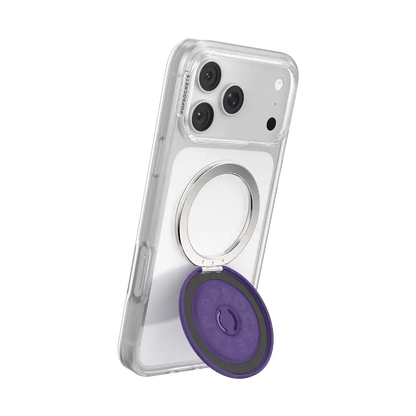 Aluminum Purple — MagSafe Kick-Out Grip & Stand
