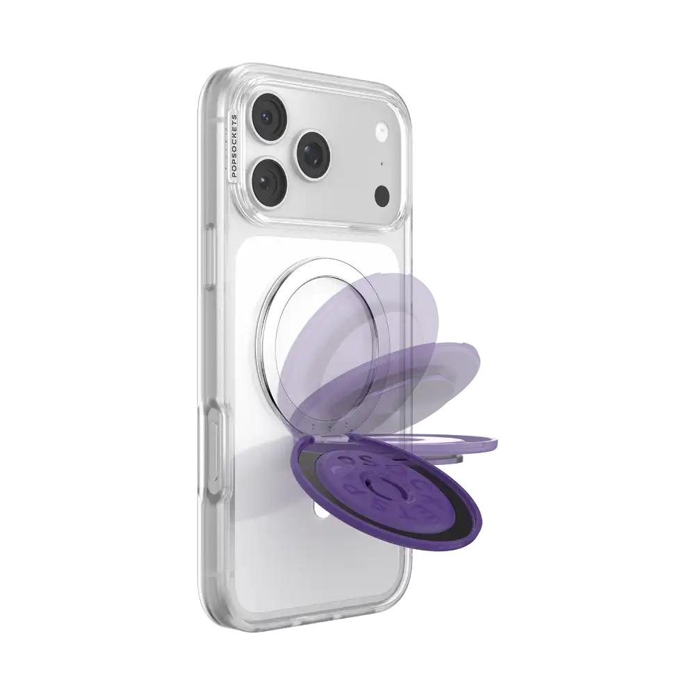 Aluminum Purple — MagSafe Kick-Out Grip & Stand