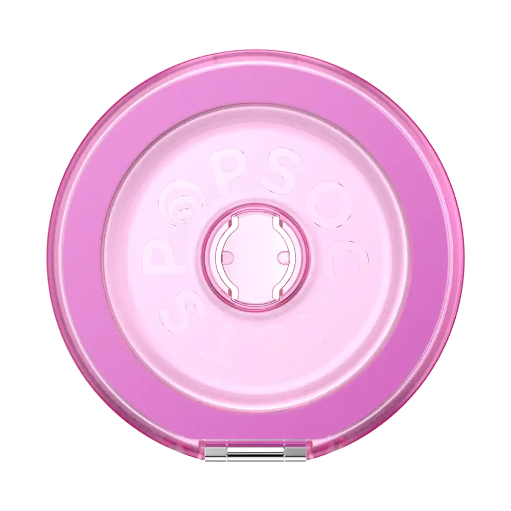 Translucent Baby Pink — MagSafe Kick-Out Grip & Stand
