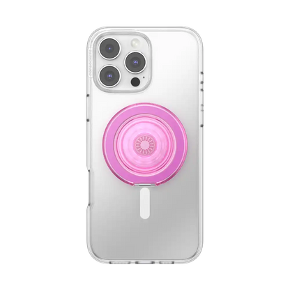 Translucent Baby Pink — MagSafe Kick-Out Grip & Stand