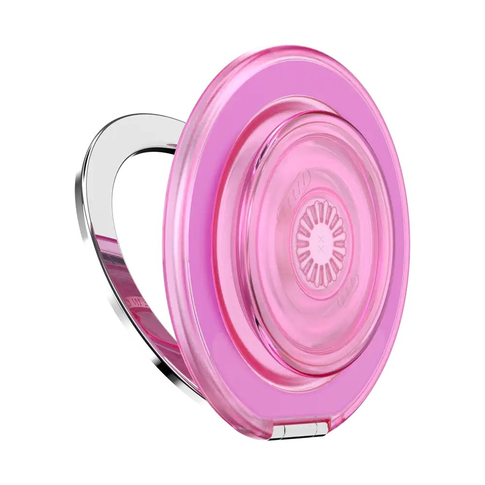Translucent Baby Pink — MagSafe Kick-Out Grip & Stand