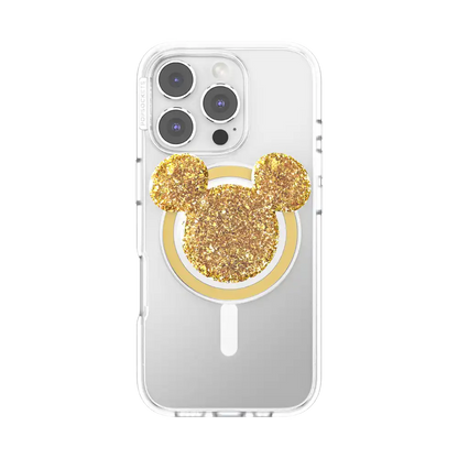 Earridescent Gold Mickey — MagSafe PopGrip