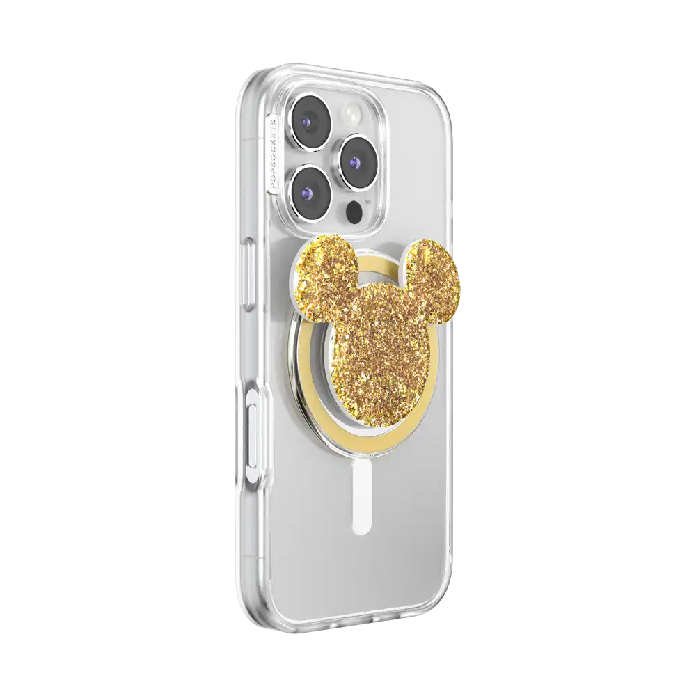Earridescent Gold Mickey — MagSafe PopGrip