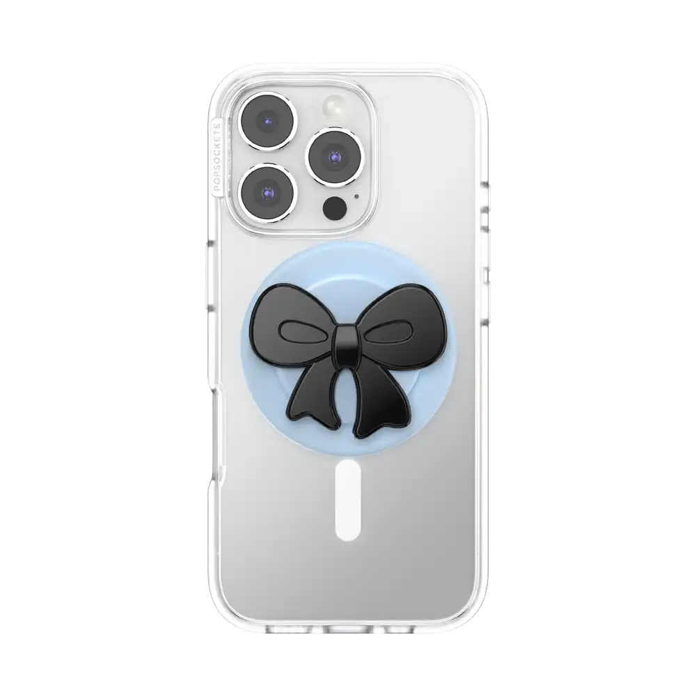 Bowtique Black — MagSafe PopGrip