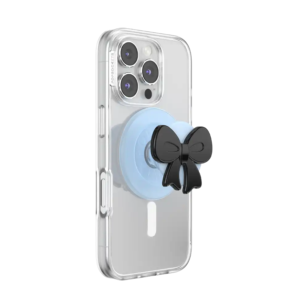 Bowtique Black — MagSafe PopGrip