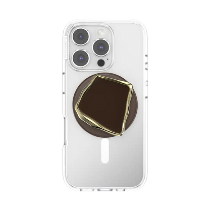 Enamel Cocoa Cut — MagSafe PopGrip