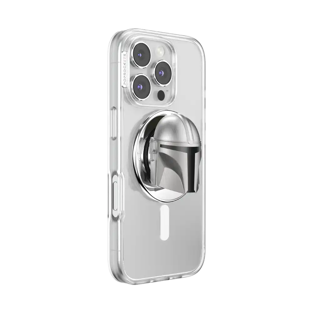 Enamel Dimensional Mandalorian — MagSafe PopGrip