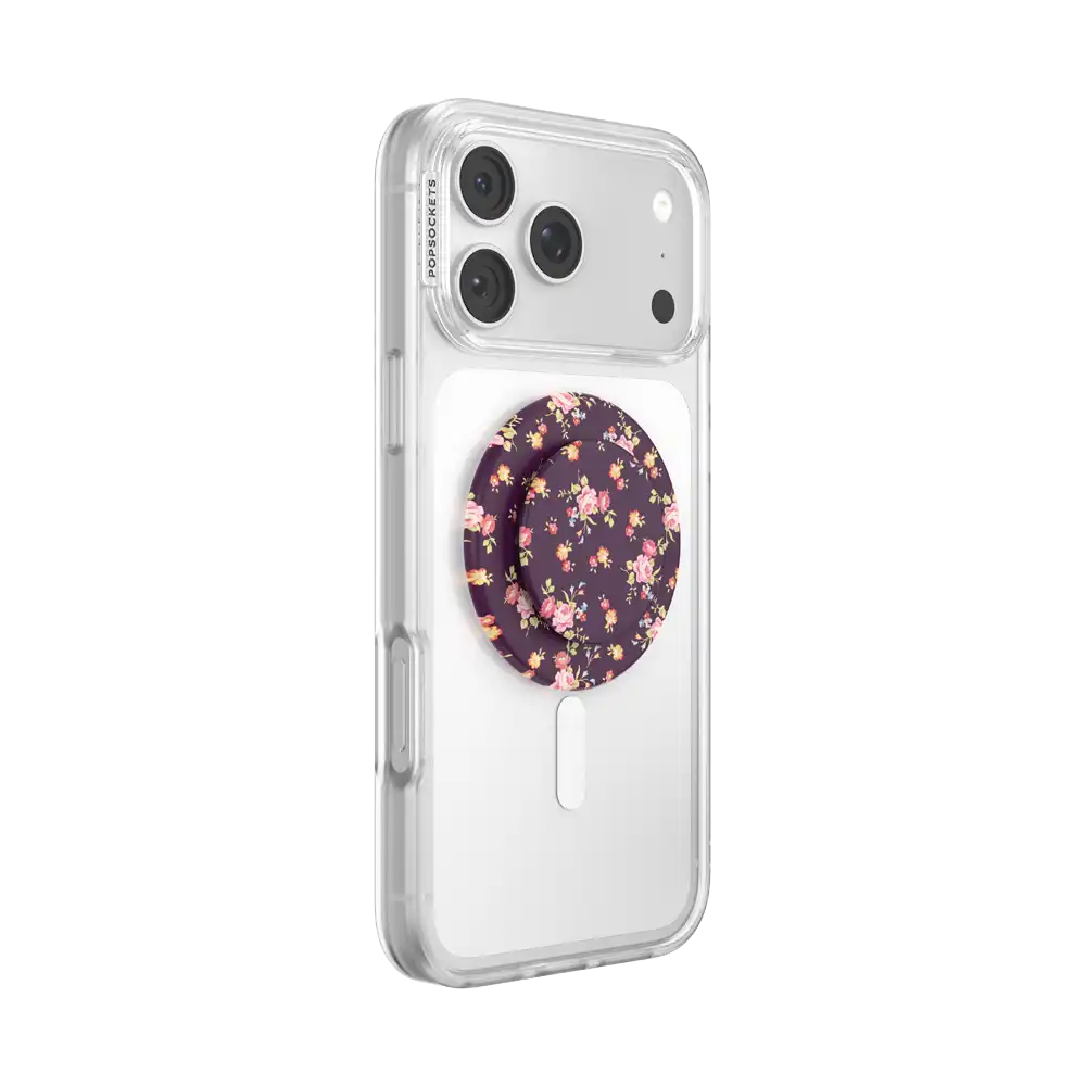 Ditsy Floral Noir — MagSafe PopGrip