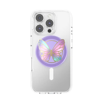 Enamel Butterfly Prism — MagSafe PopGrip