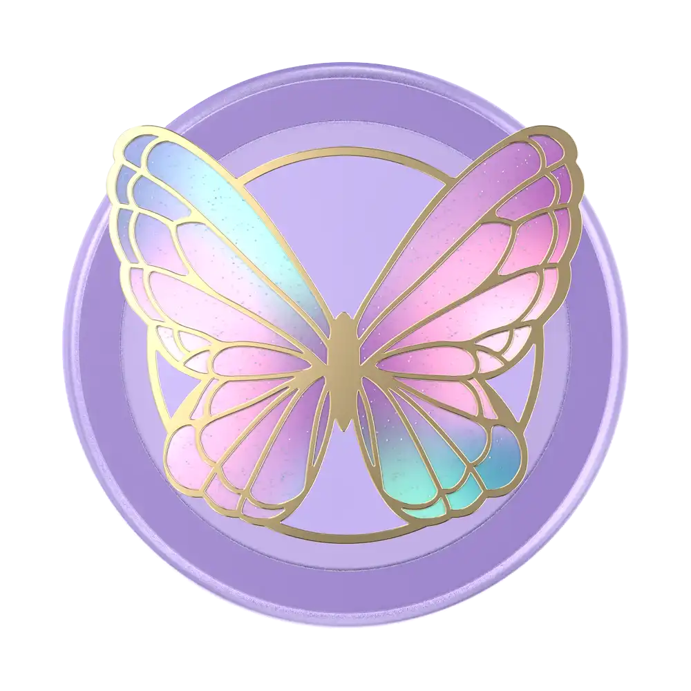 Enamel Butterfly Prism — MagSafe PopGrip