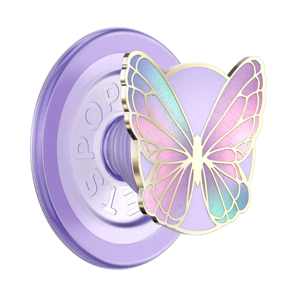 Enamel Butterfly Prism — MagSafe PopGrip
