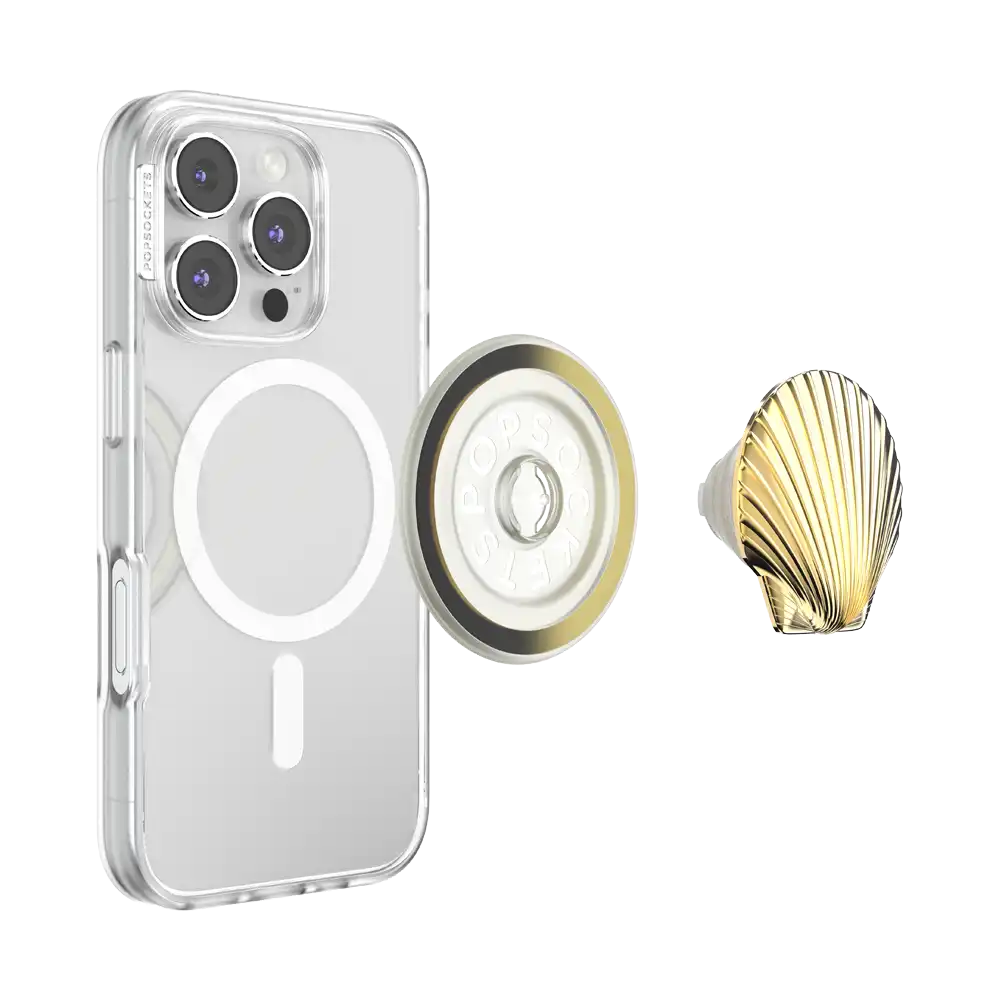 Enamel Clam — MagSafe PopGrip