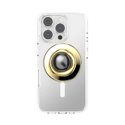 Enamel Eye of the Behold Silver — MagSafe PopGrip