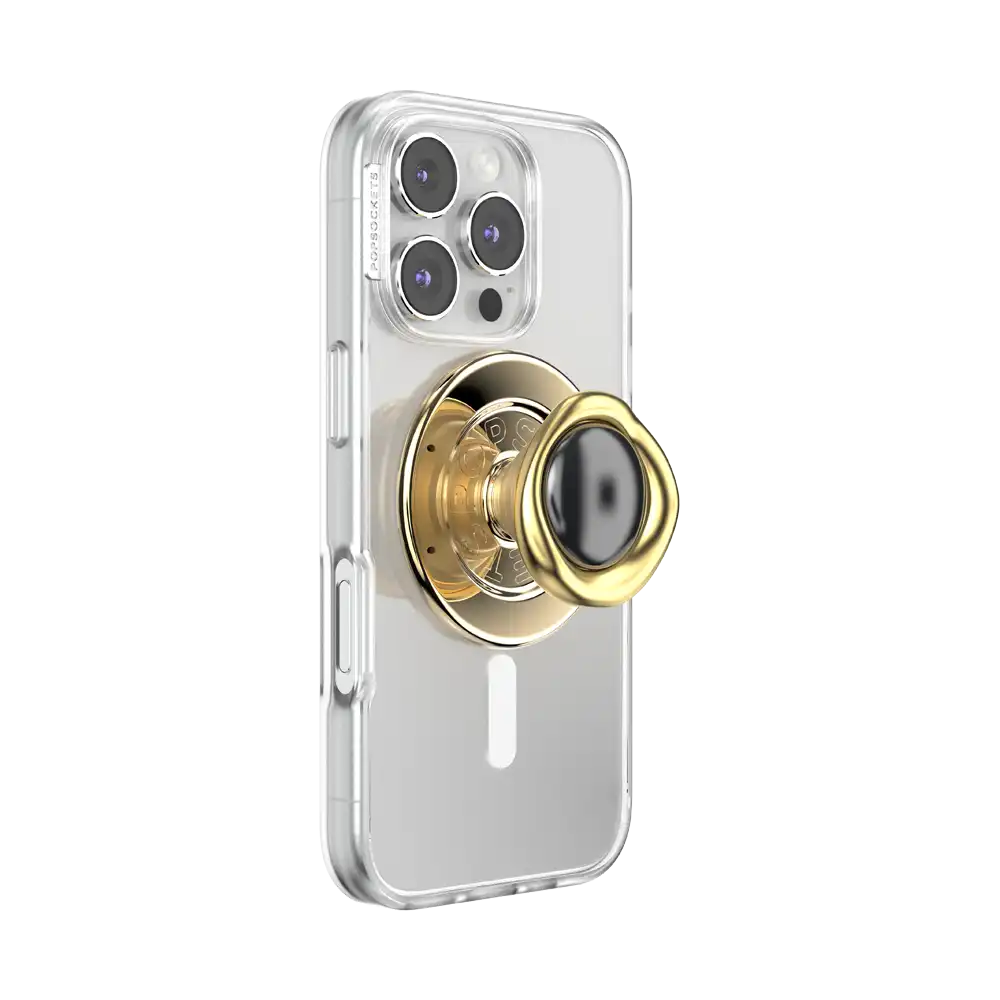 Enamel Eye of the Behold Silver — MagSafe PopGrip