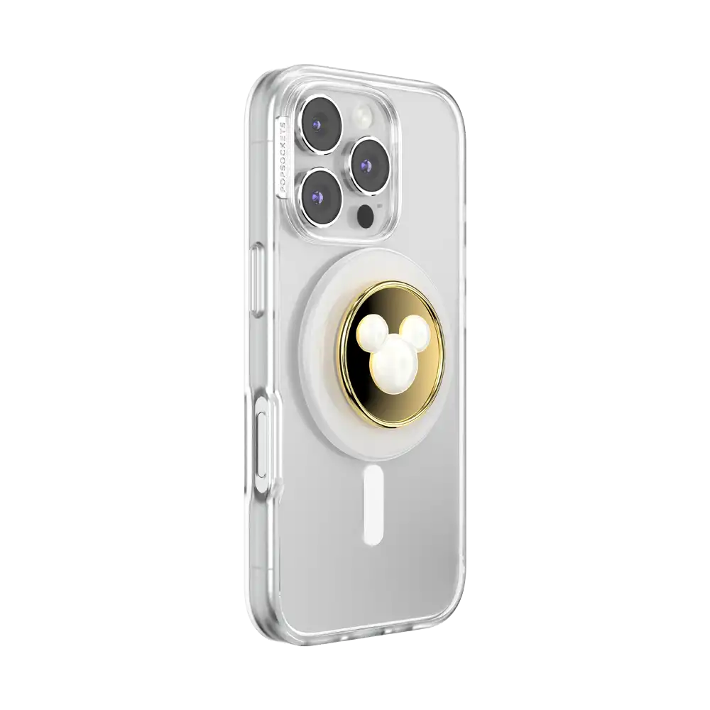 Enamel Pearl Mickey — MagSafe PopGrip