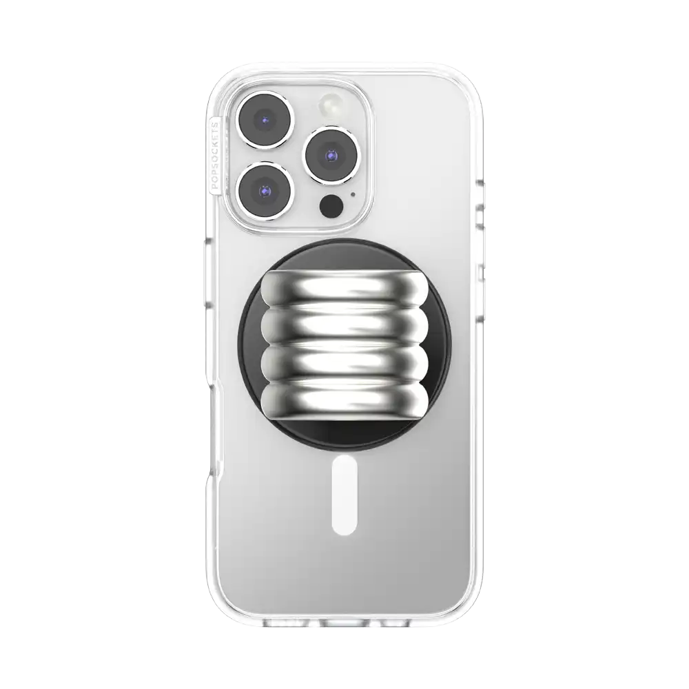 Enamel Puffy Stack Gold — MagSafe PopGrip