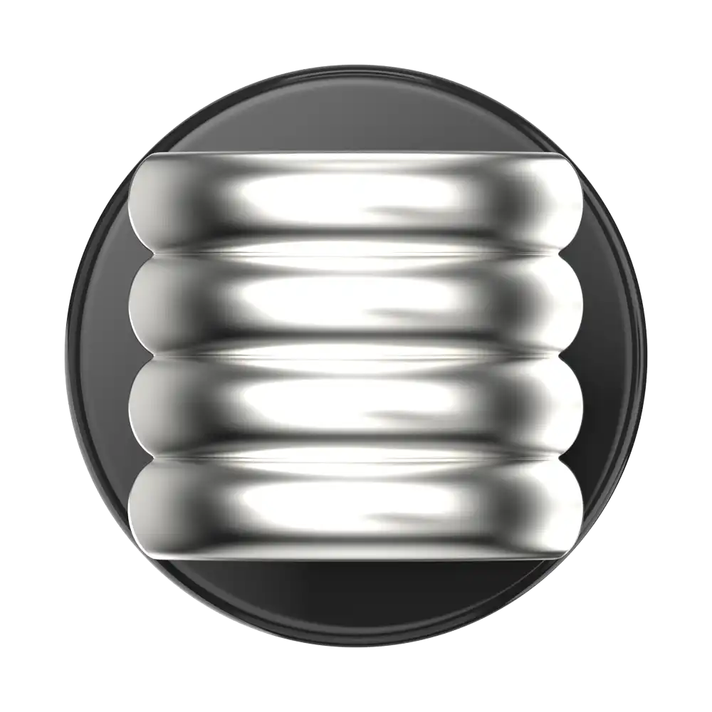 Enamel Puffy Stack Gold — MagSafe PopGrip