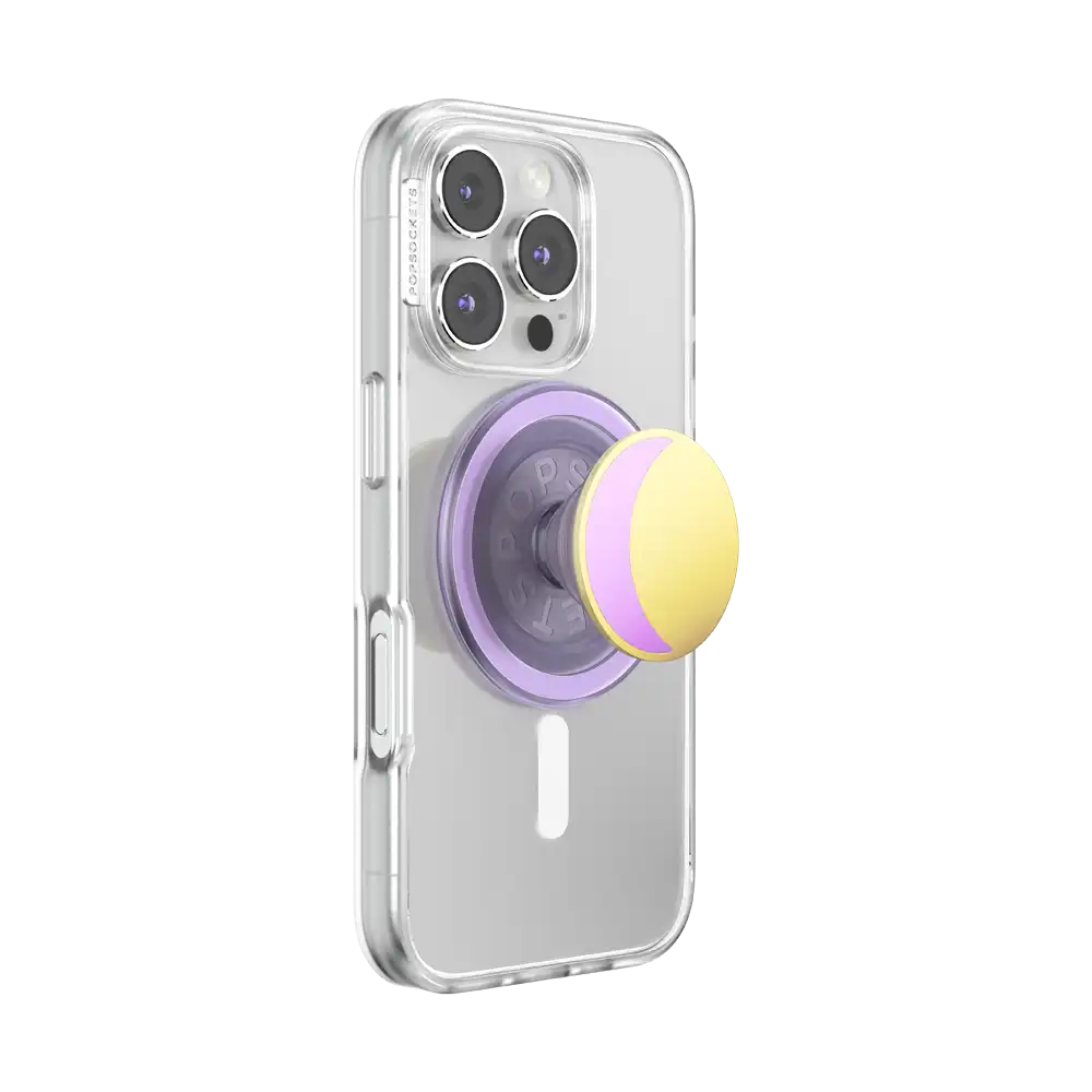 Enamel Waxing Moon Lilac — MagSafe PopGrip