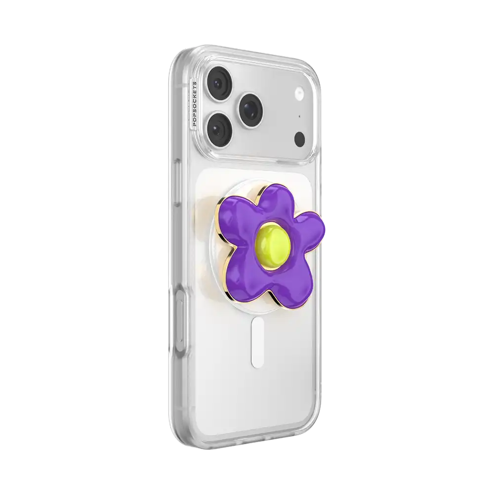 Enamel Wonky Daisy — MagSafe PopGrip
