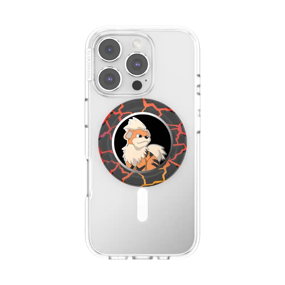 Enamel Stoic Growlithe — MagSafe PopGrip