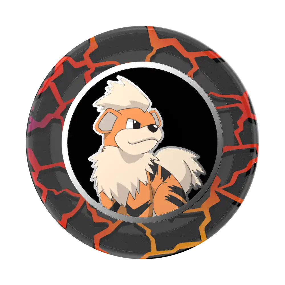 Enamel Stoic Growlithe — MagSafe PopGrip