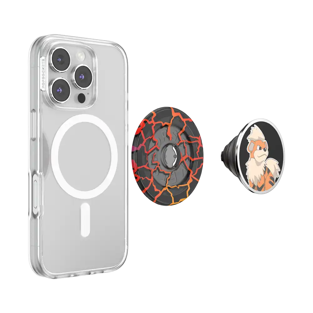 Enamel Stoic Growlithe — MagSafe PopGrip