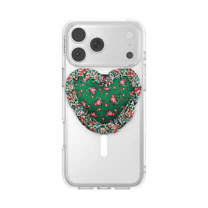 Plush Heart Pillow Sew Cute — MagSafe PopGrip