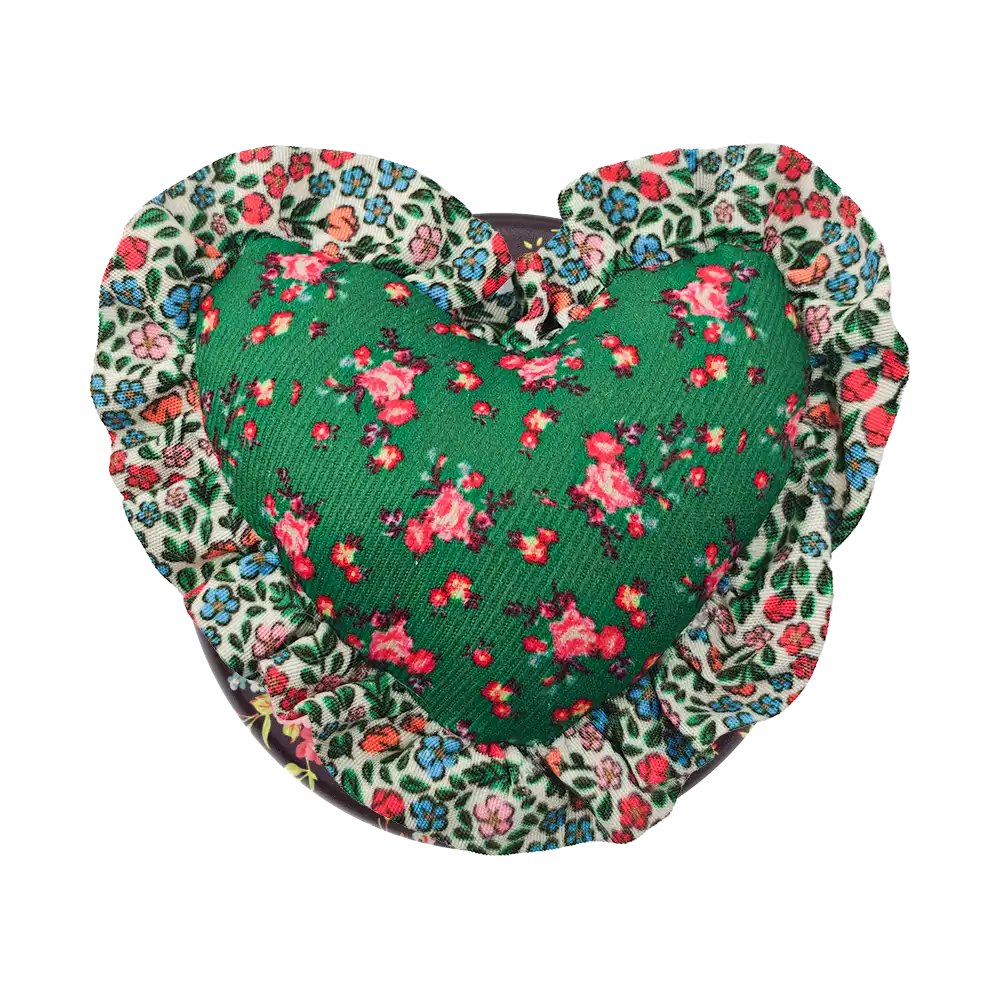 Plush Heart Pillow Sew Cute — MagSafe PopGrip