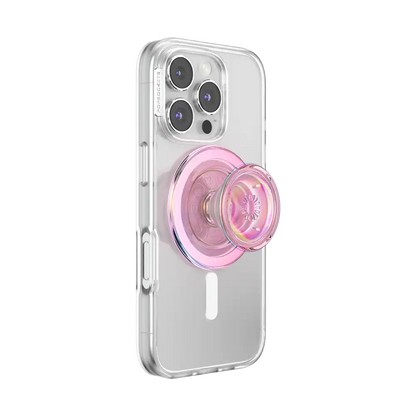 Iridescent Blush Pink — MagSafe PopGrip
