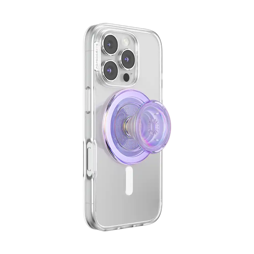 Iridescent Confetti White — MagSafe PopGrip