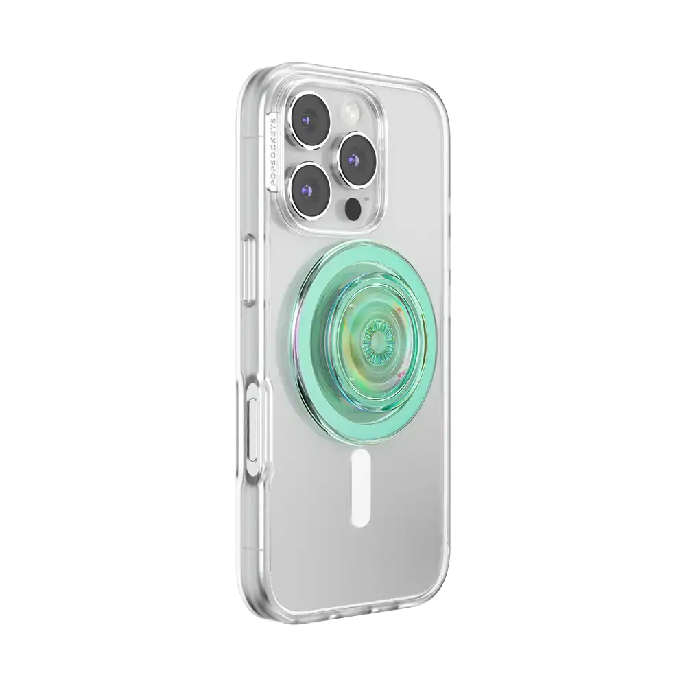 Iridescent Turquoise — MagSafe PopGrip